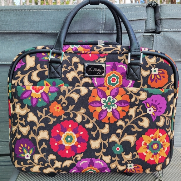 Vera Bradley Handbags - Vera Bradley Suzani Rolling Luggage Bag.